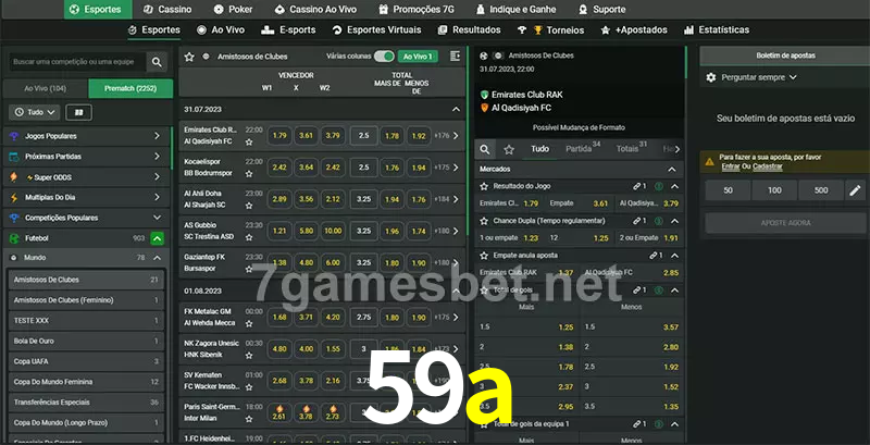 apostas esportivas